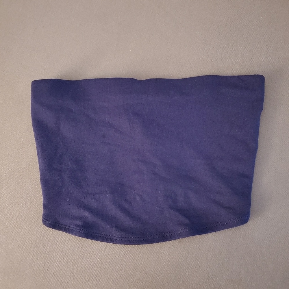Navy Tube Top